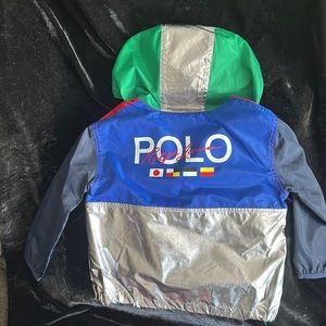 Polo pull over jacket